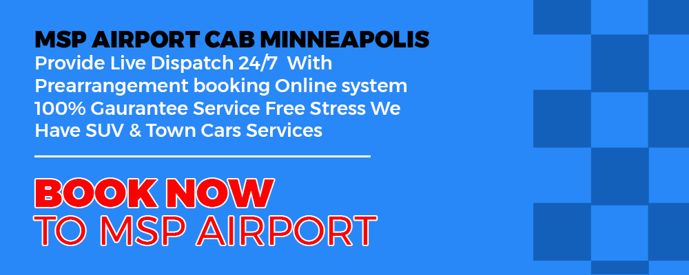 MSP Airport Cab Services in Minneapolis