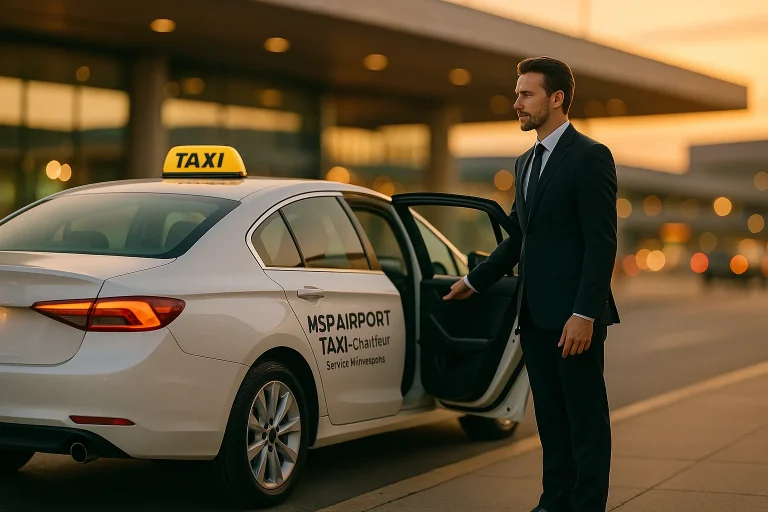 MSP Airport Taxi vs Rideshare: What Costs Less