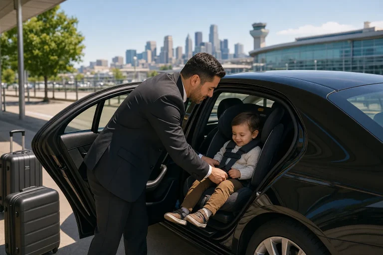 Child Car Seat Options for Airport Taxi Rides