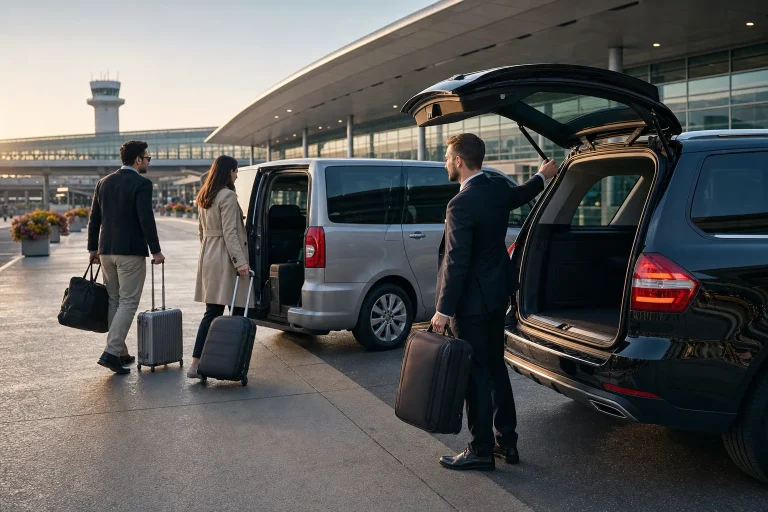 Group Airport Pickup: Van and SUV Options