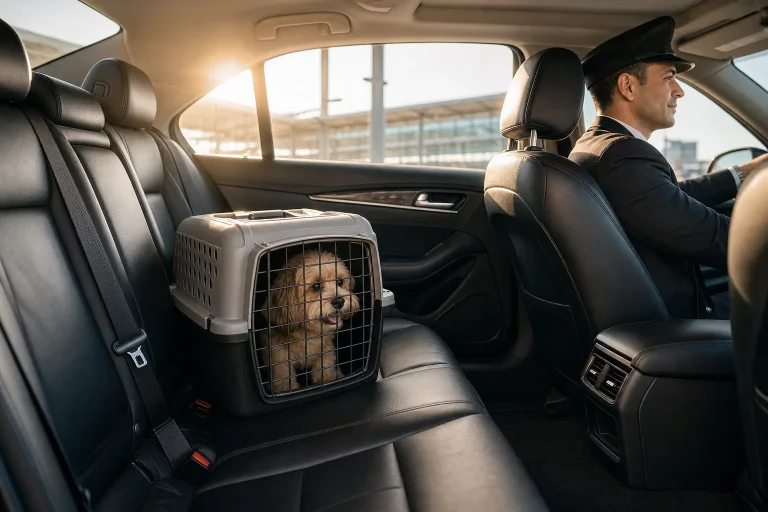 Pet Travel by Airport Taxi: Rules and Tips