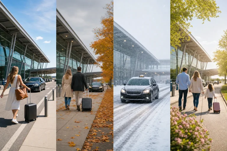 Seasonal Changes and Airport Taxi Service